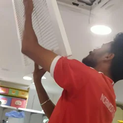 AC mechanic Mr. Ripon Halder in Orgram 3